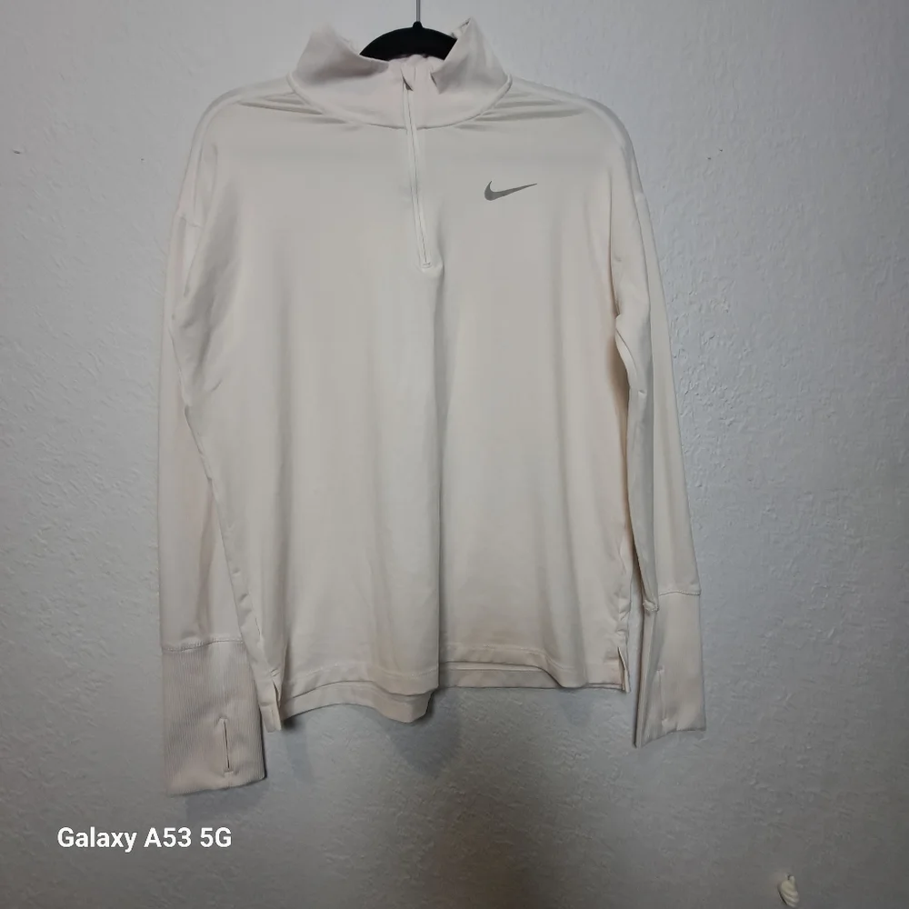 Nike Cream Long Sleeve Top